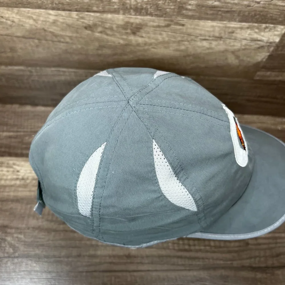 Gatorade Running Hat Big Accessories Cap Hat Gray Adjustable Hook and Loop_5